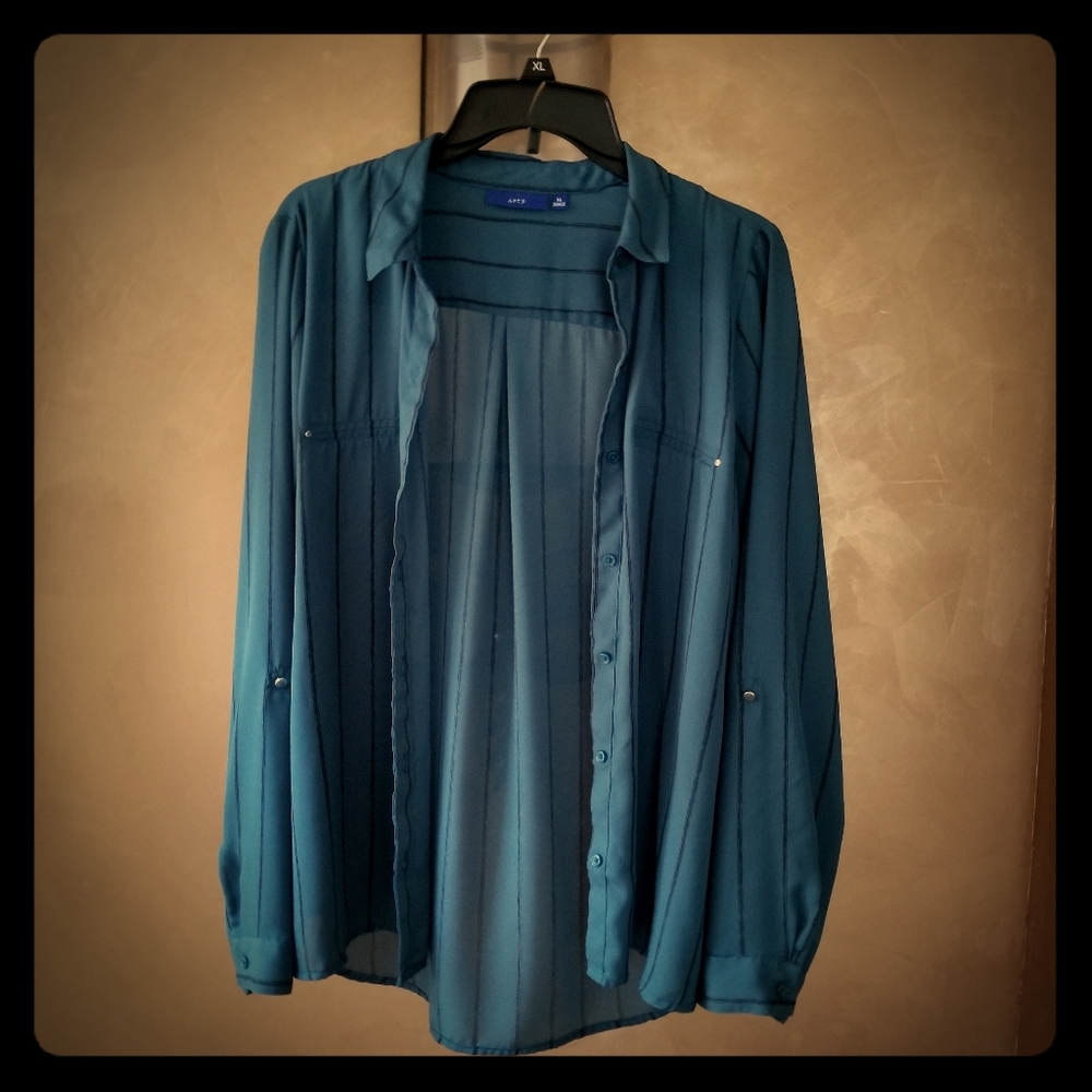 Sheer Blouse - Apt. 9
